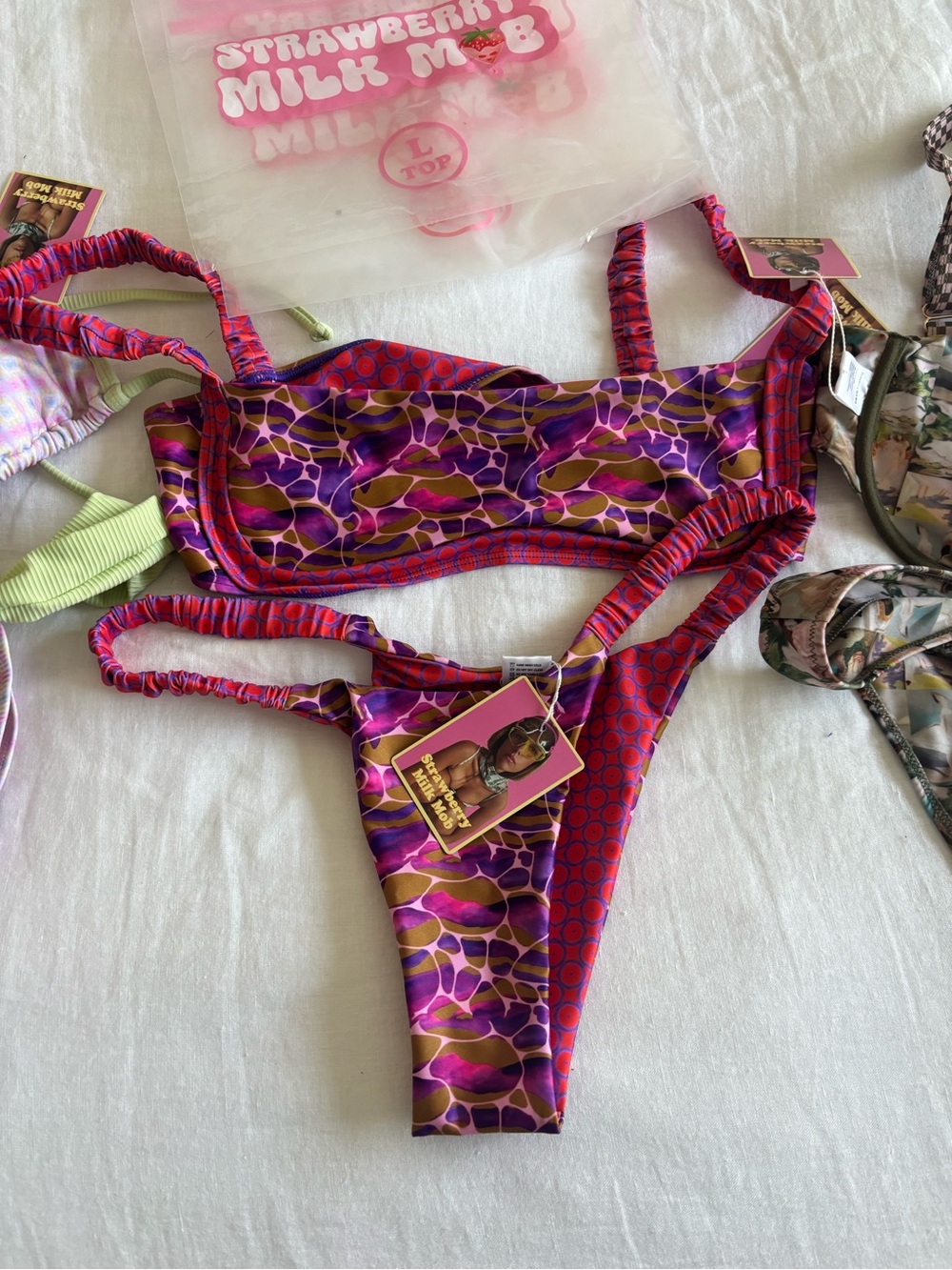 NWT Strawberry Milk Mob Mystery Bundle, Size Large - Picture 3 of 4